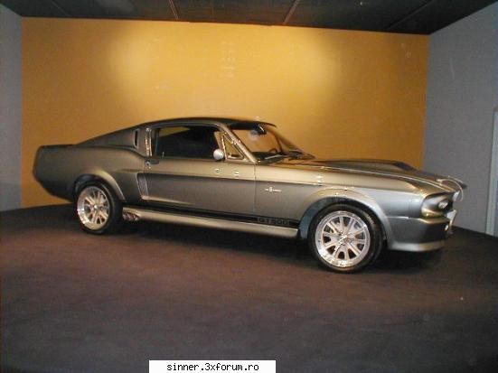 uitati-va la gone in sixty seconds si vedetii acolo o masina mustang shelby gt 500 de tot masina